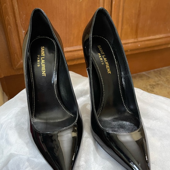 OPYUM PUMPS IN PATENT LEATHER 7.5 - Picture 3 of 6